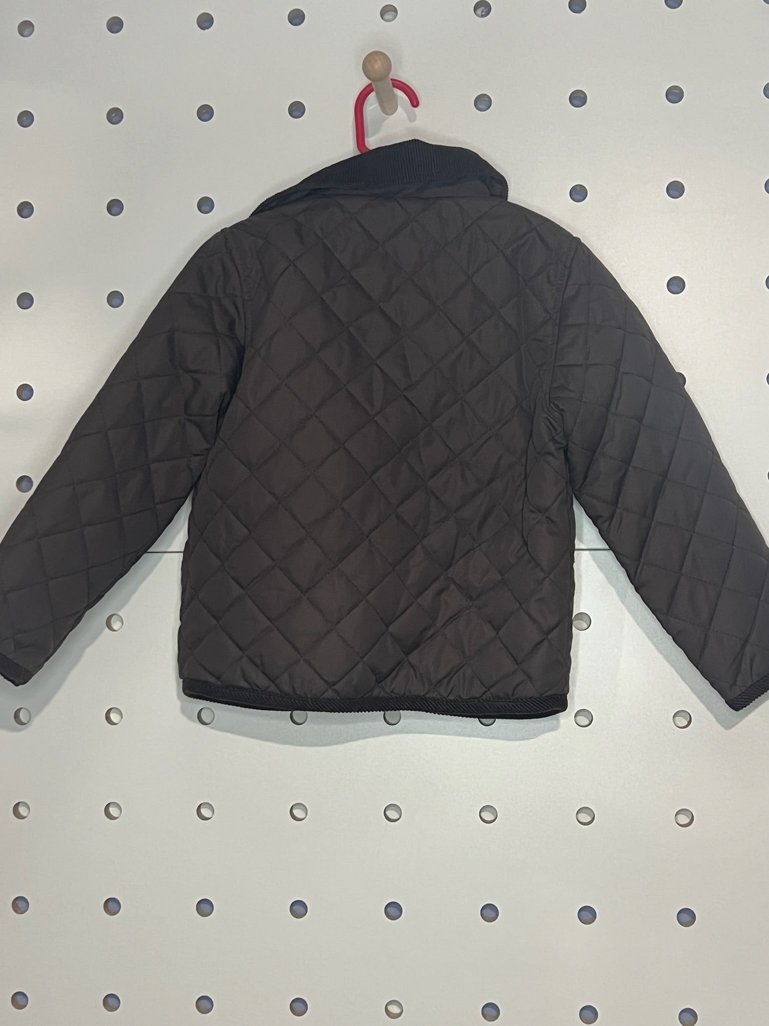 Weatherproof - Brown Quilted Snap Jacket
