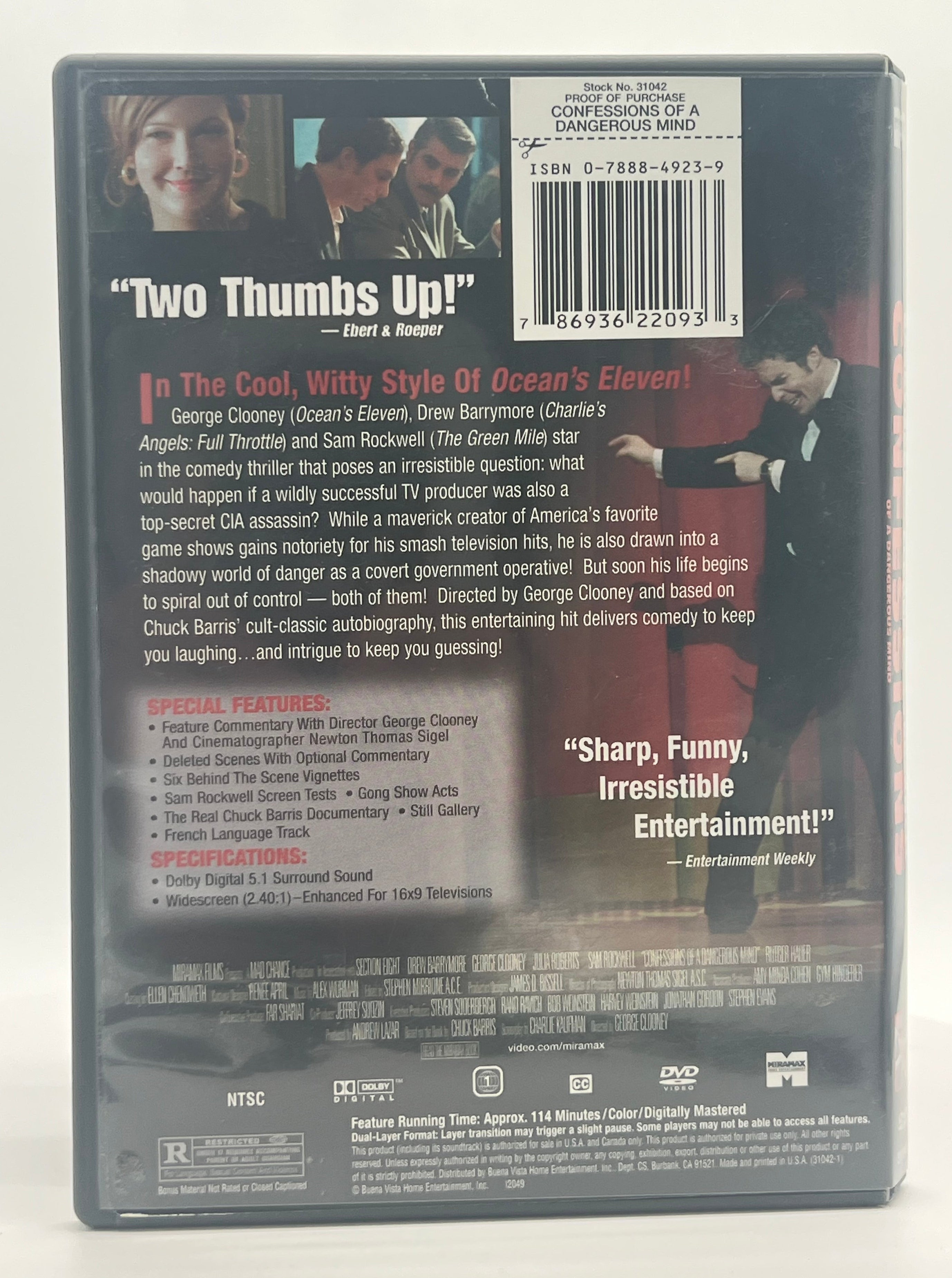 Confessions of a Dangerous Mind (DVD)