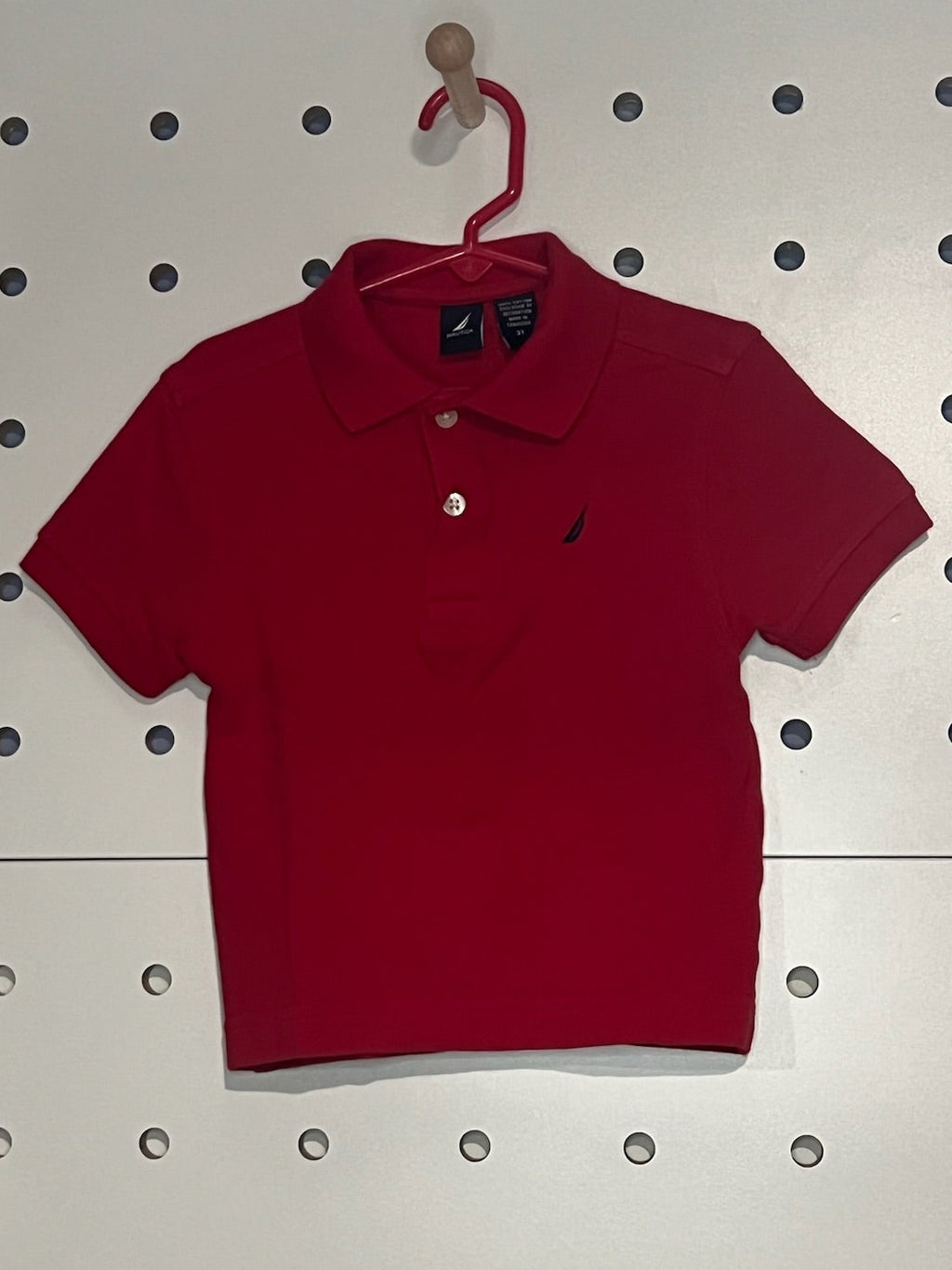 Nautica - Kids' Red Polo