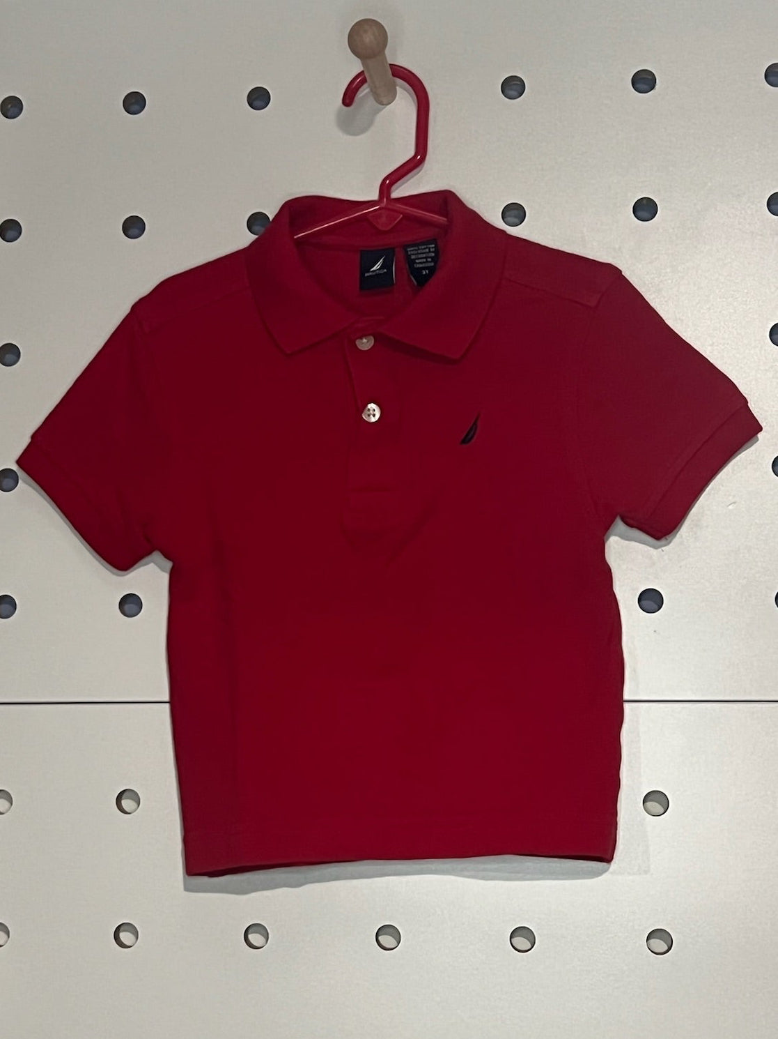 Nautica - Kids' Red Polo