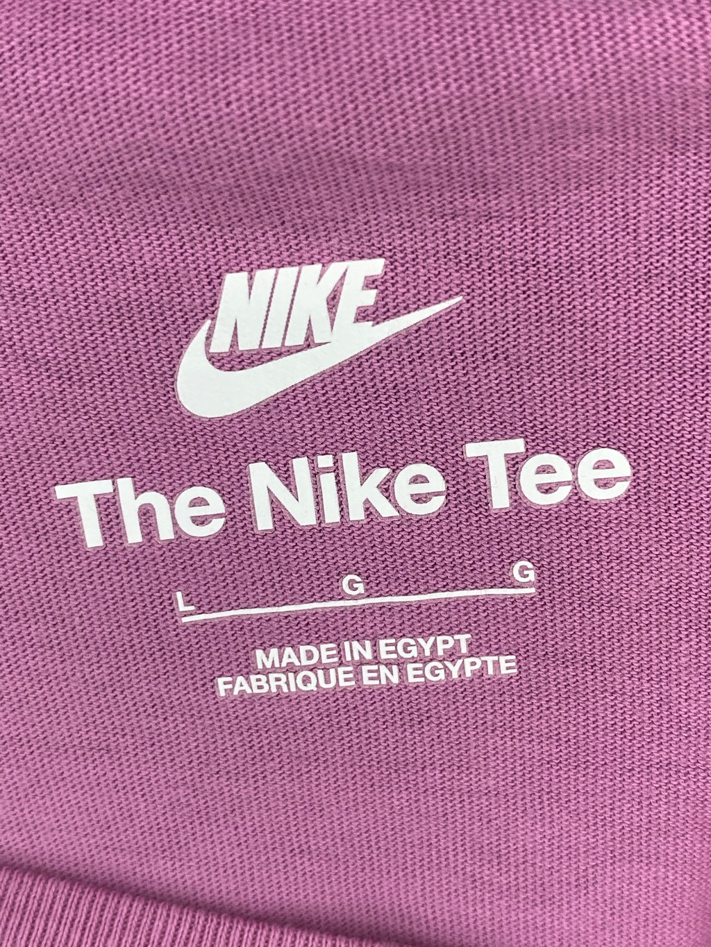 Nike - Kids' Pink Short Sleeved T-Shirt