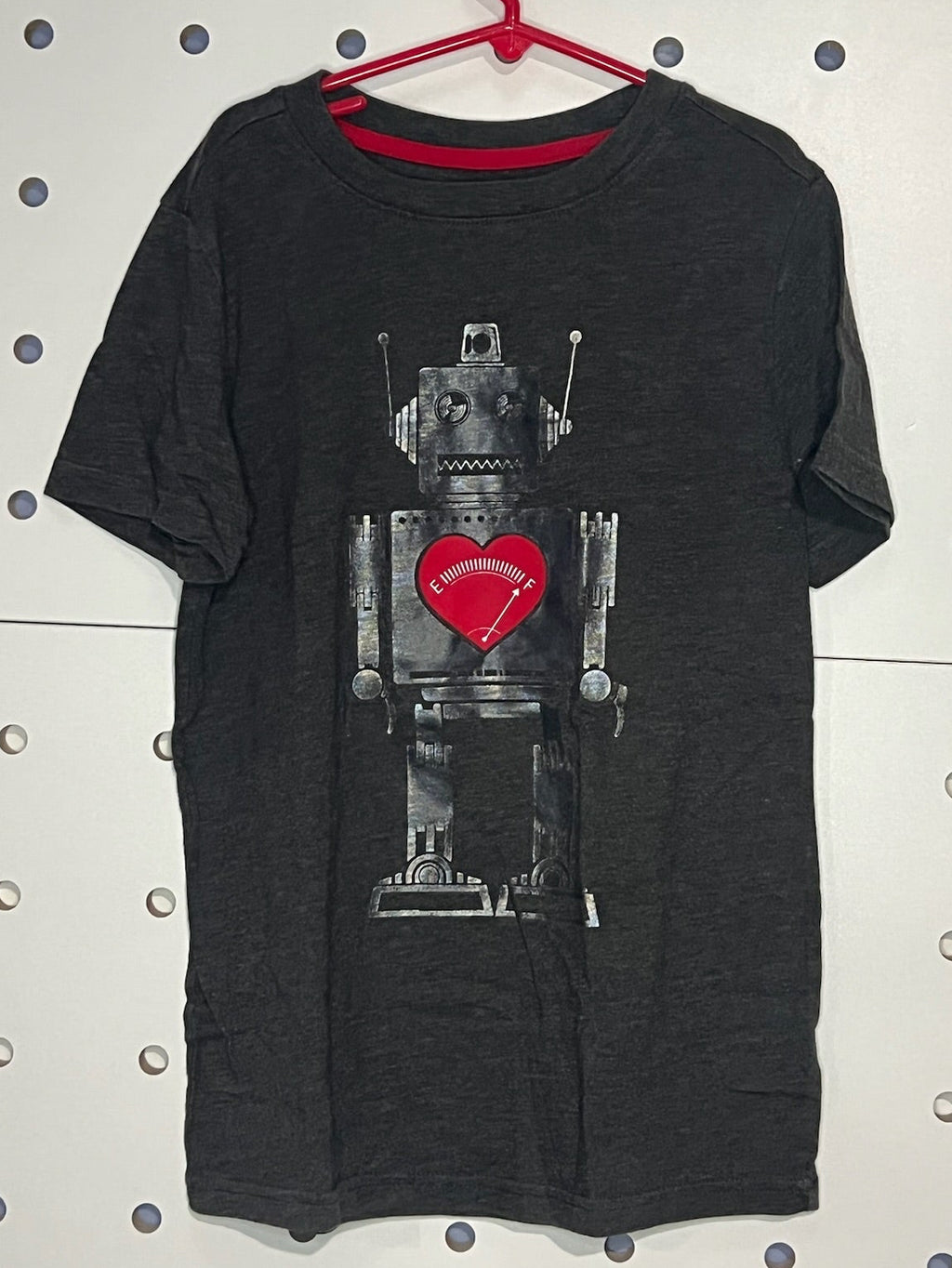 Cat and Jack - Kids' Grey Robot Heart T-Shirt