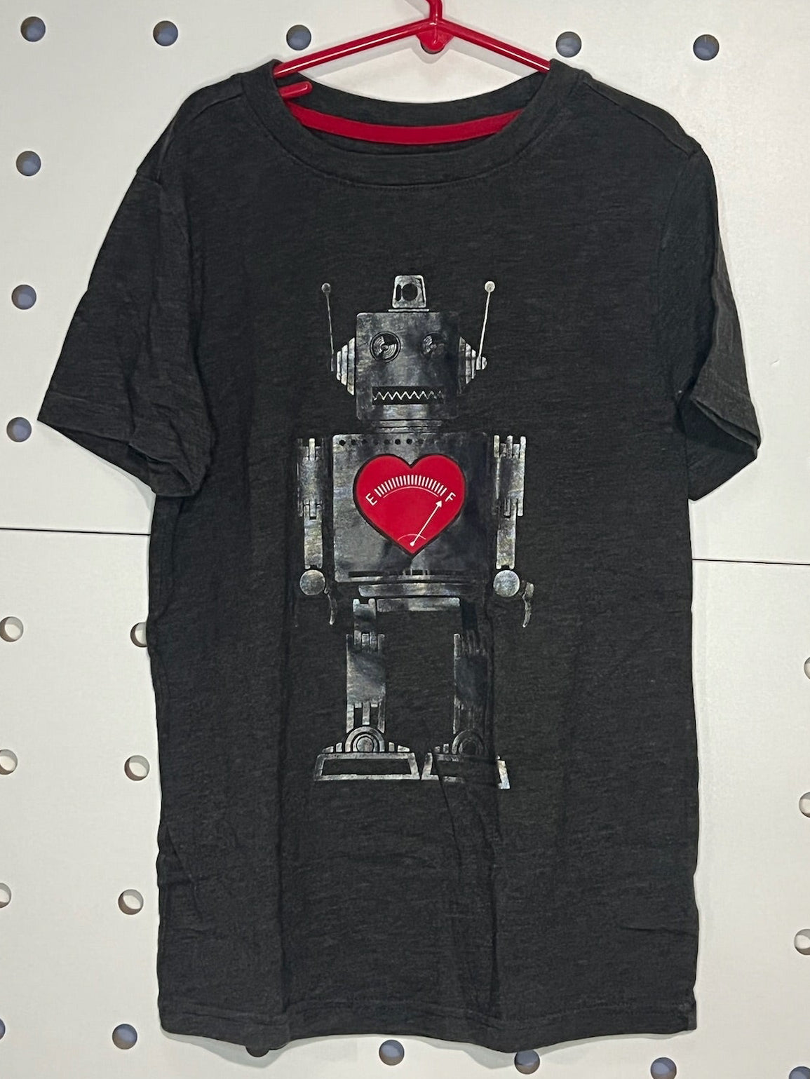 Cat and Jack - Kids' Grey Robot Heart T-Shirt