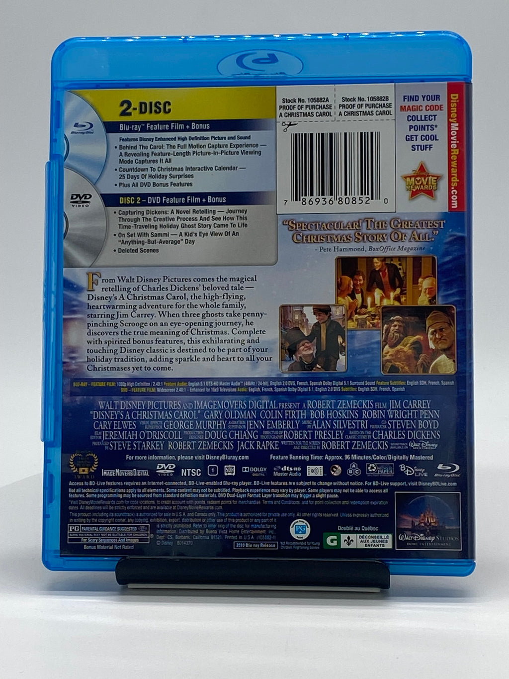 Disney's A Christmas Carol | Blu-Ray/DVD Combo Pack