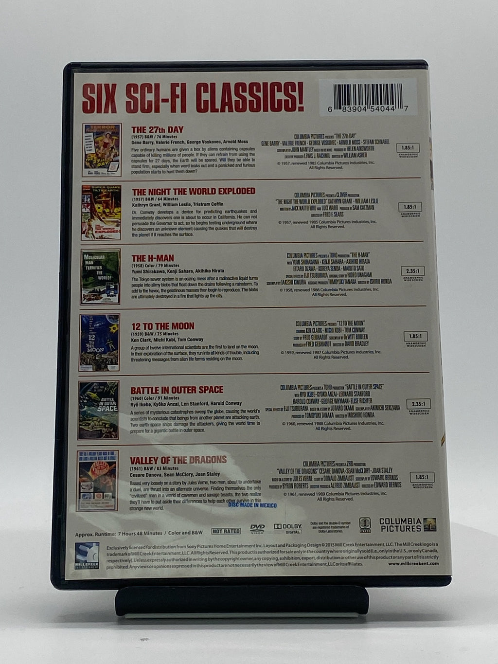 Vintage Sci-Fi Collection (6 Films, DVD)