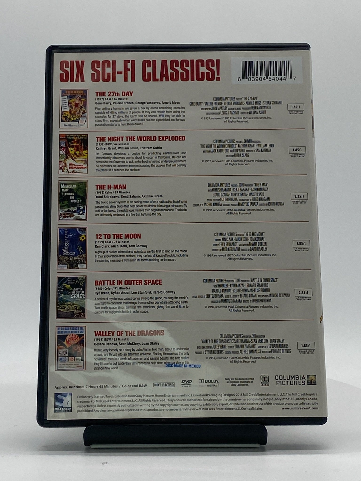 Vintage Sci-Fi Collection (6 Films, DVD)