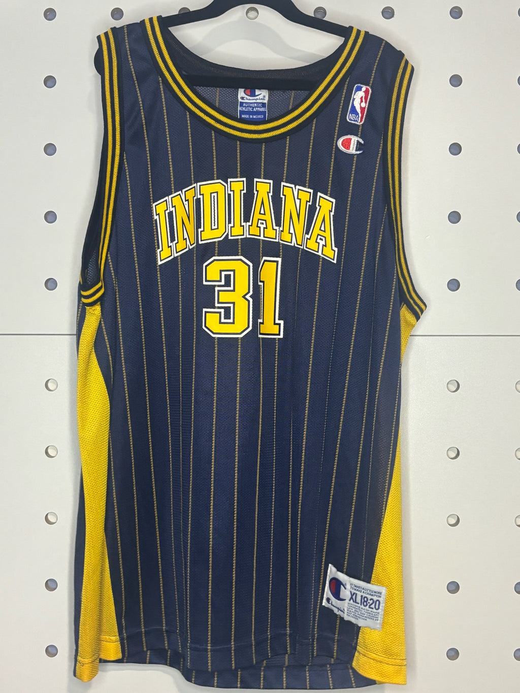 Champion - Vintage Indiana Pacers NBA Basketball Jersey
