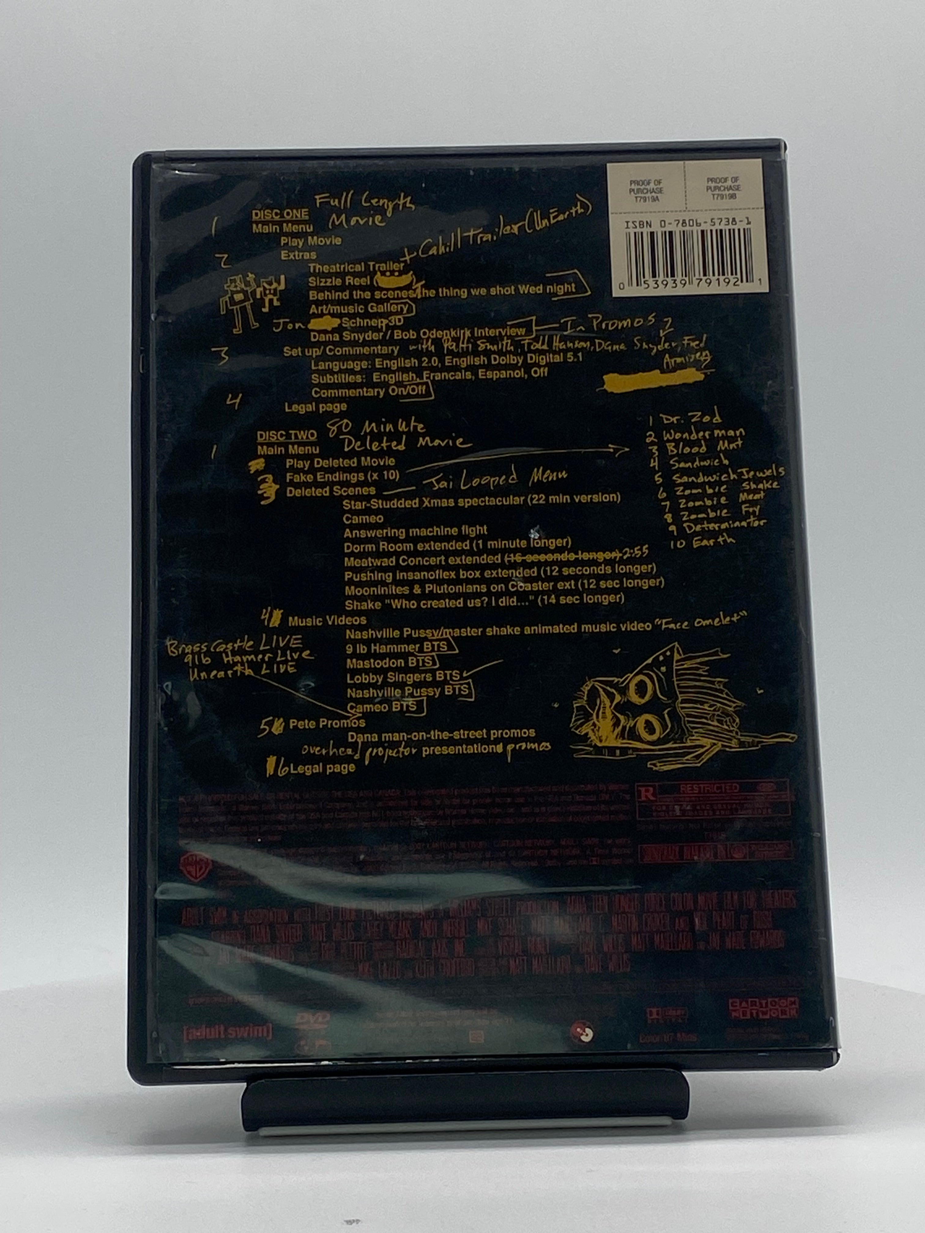 Aqua Teen Hunger Force Colon Movie Film for Theaters (DVD)