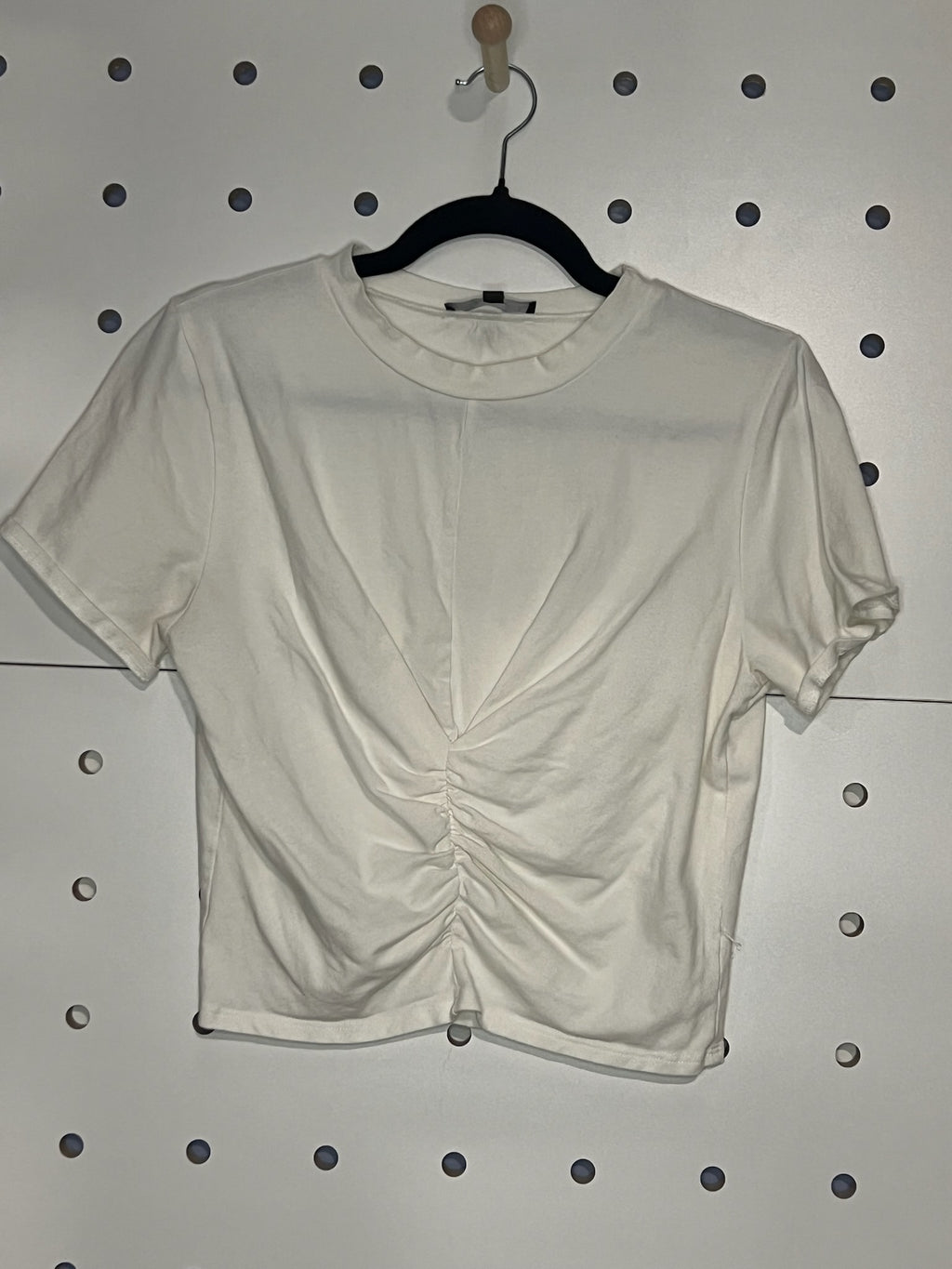 Lulus - White Scrunch T-Shirt