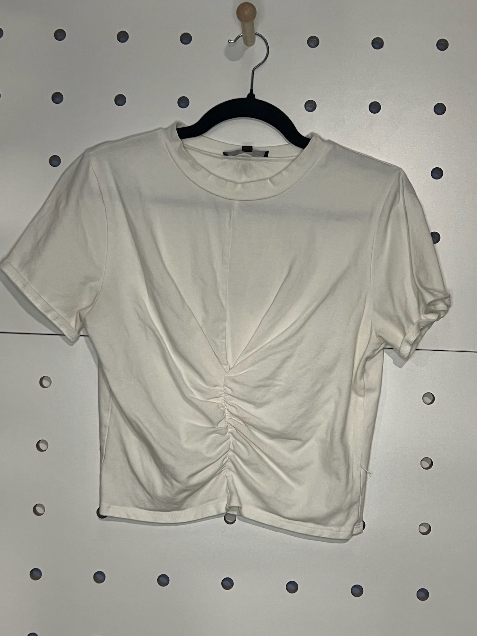 Lulus - White Scrunch T-Shirt