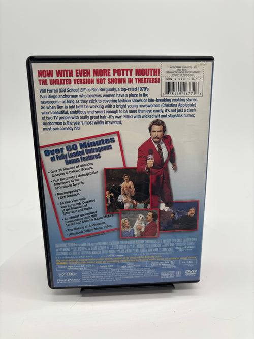 Anchorman The Legend of Ron Burgundy (DVD)