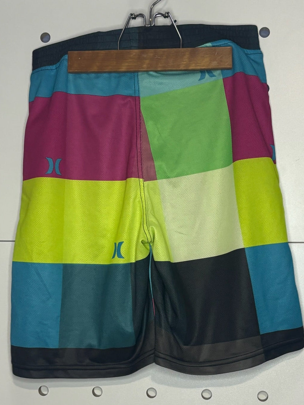 Hurley - Multi-Colored Dri-Fit Athletic Shorts