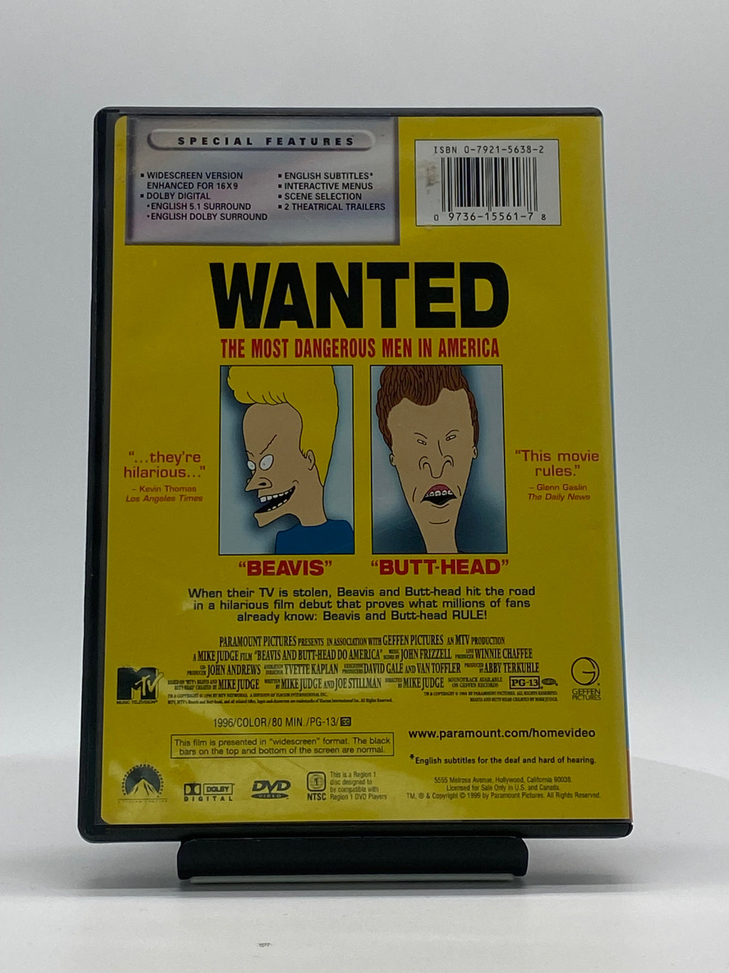 Beavis and Butt-Head Do America (DVD)
