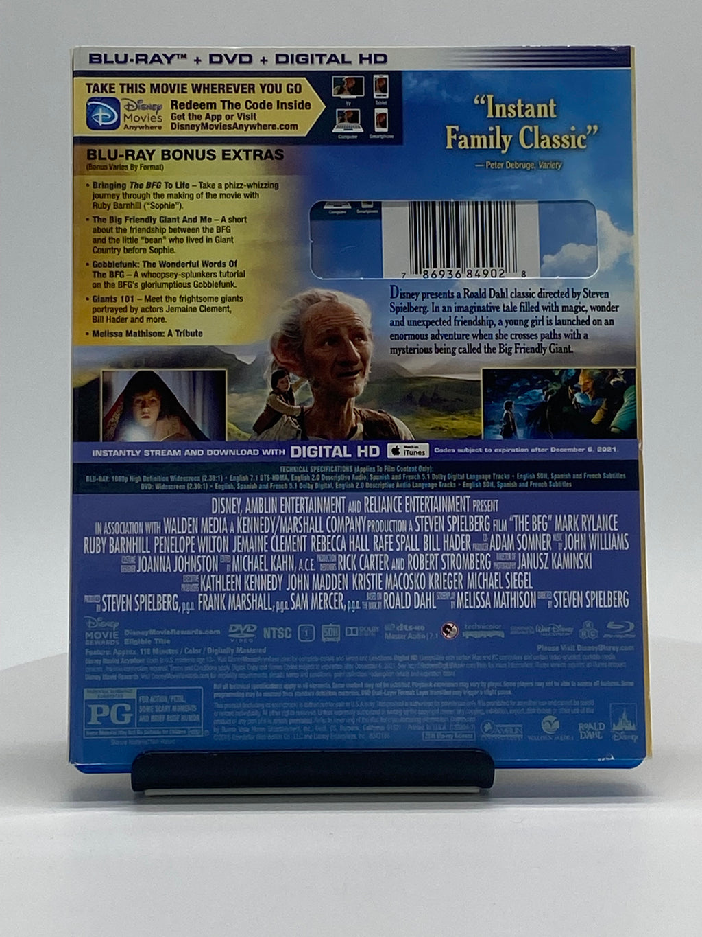 Disney's The BFG | Blu-Ray/DVD/Digital Combo Pack