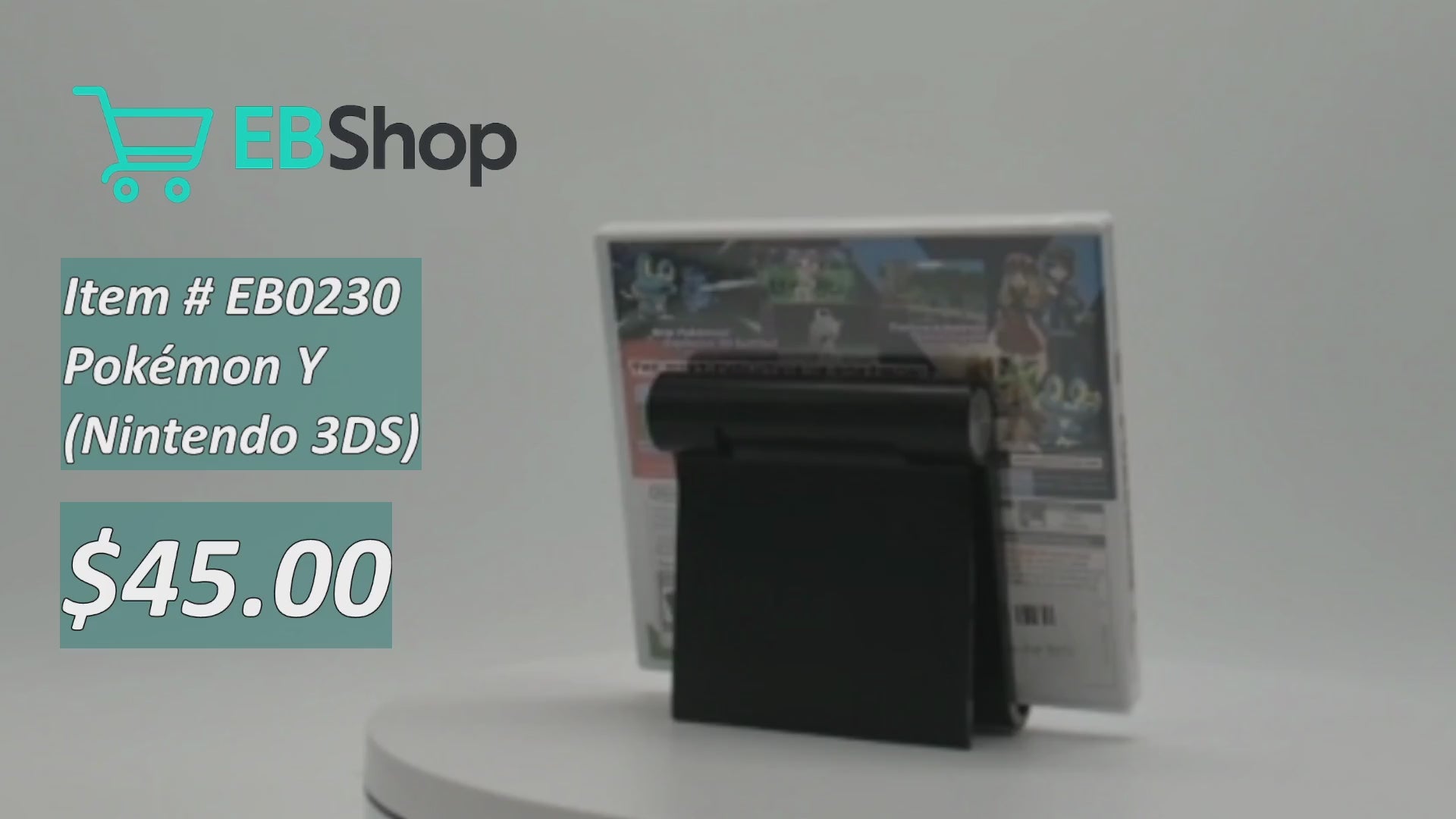 Pokémon Y (Nintendo 3DS)