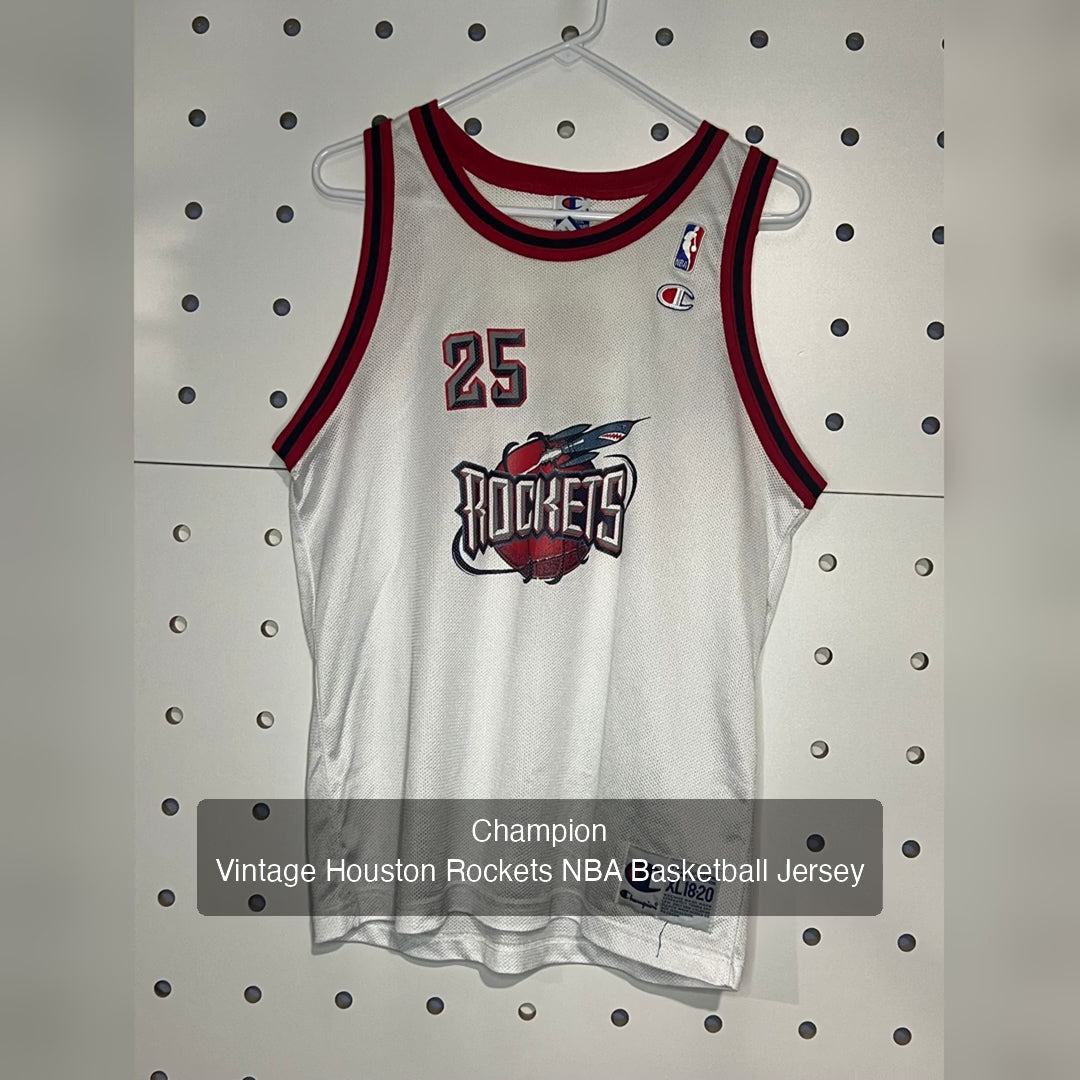 Champion - Vintage Houston Rockets NBA Basketball Jersey