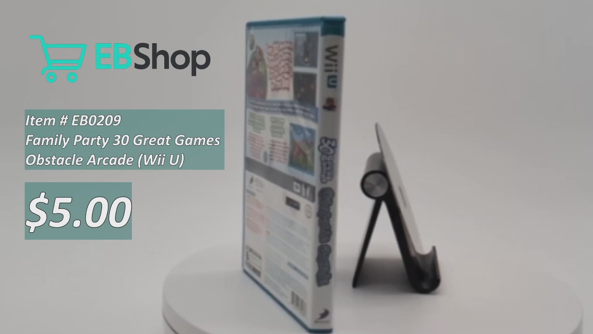 Family Party 30 Great Games - Obstacle Arcade (Wii U)