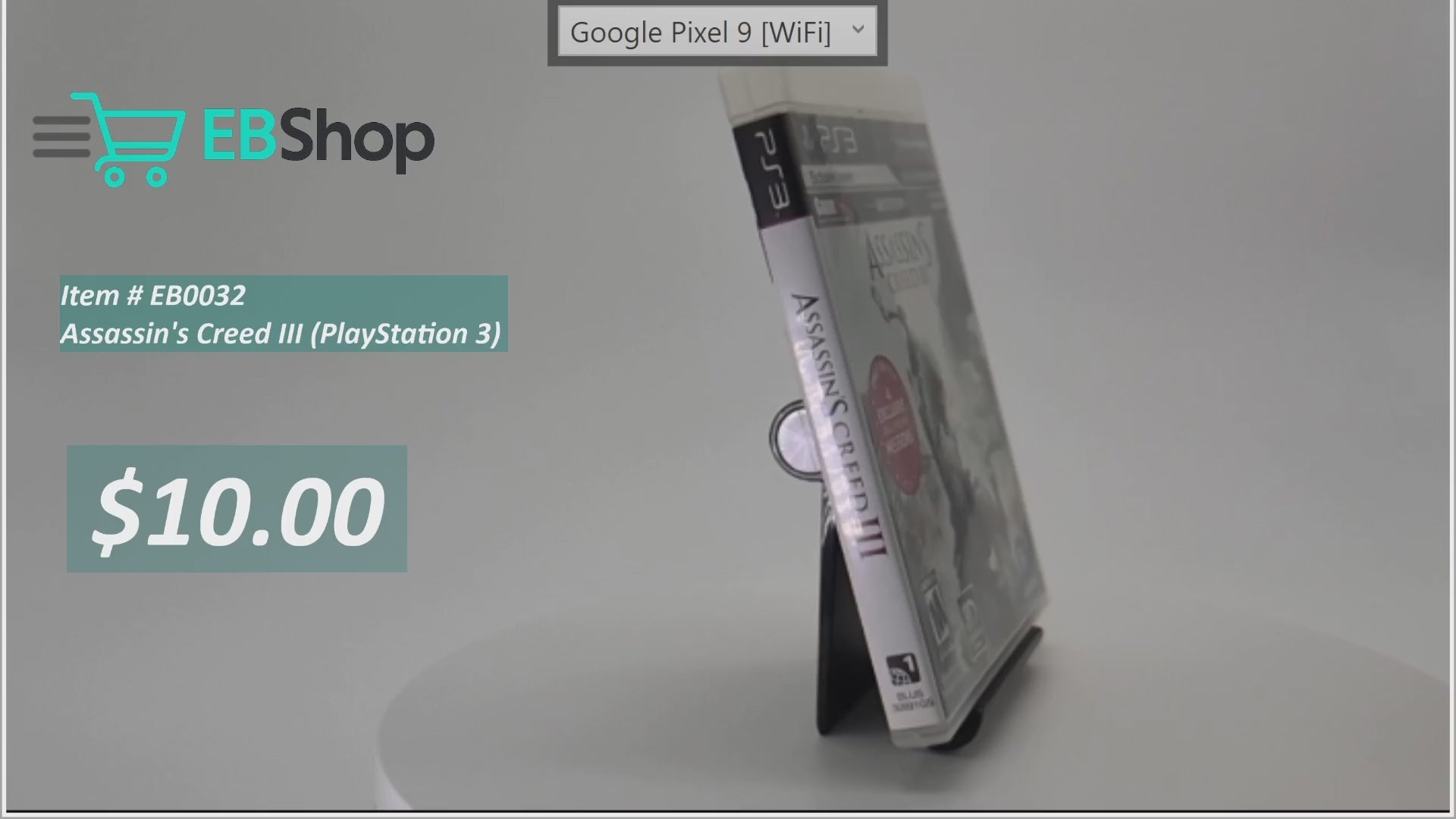 Assassin’s Creed III (PlayStation 3)