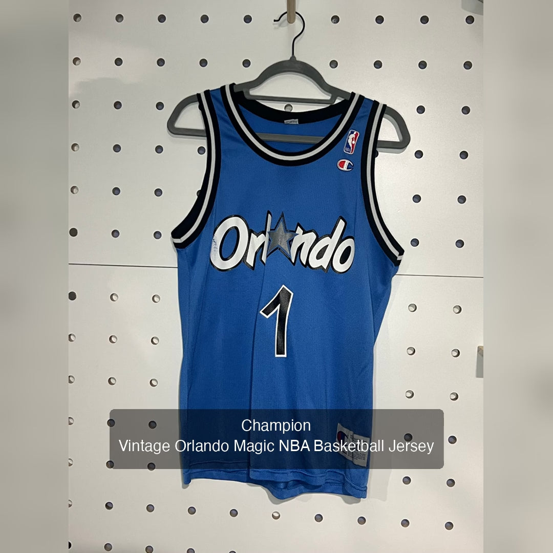 Champion - Vintage Orlando Magic NBA Basketball Jersey