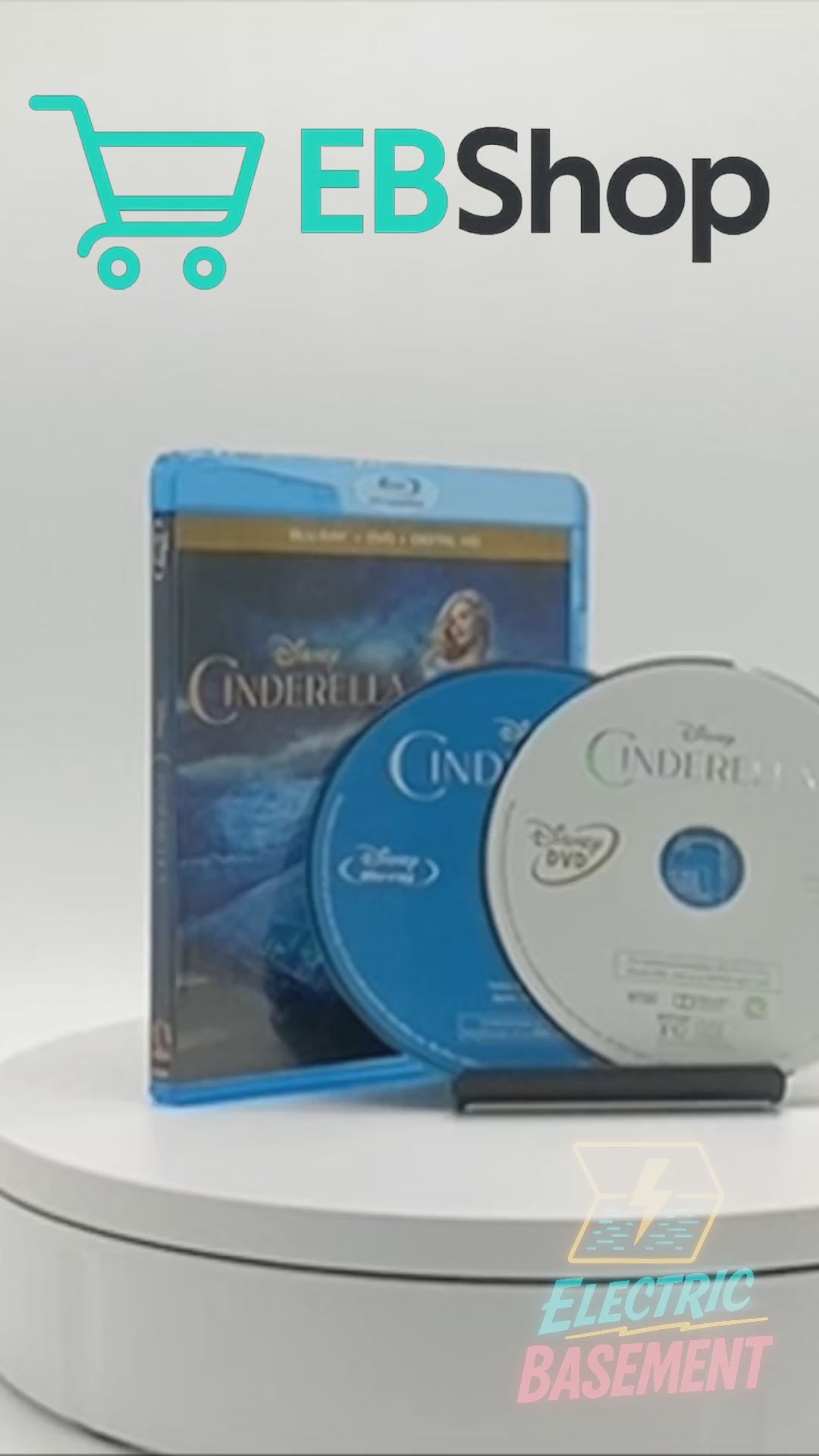 Disney's Cinderella (2015) - Blu-ray + DVD Combo Pack