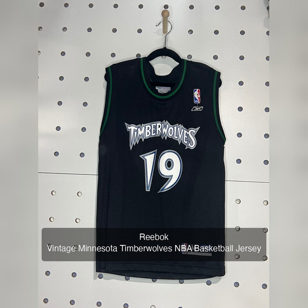 Reebok - Vintage Minnesota Timberwolves NBA Basketball Jersey