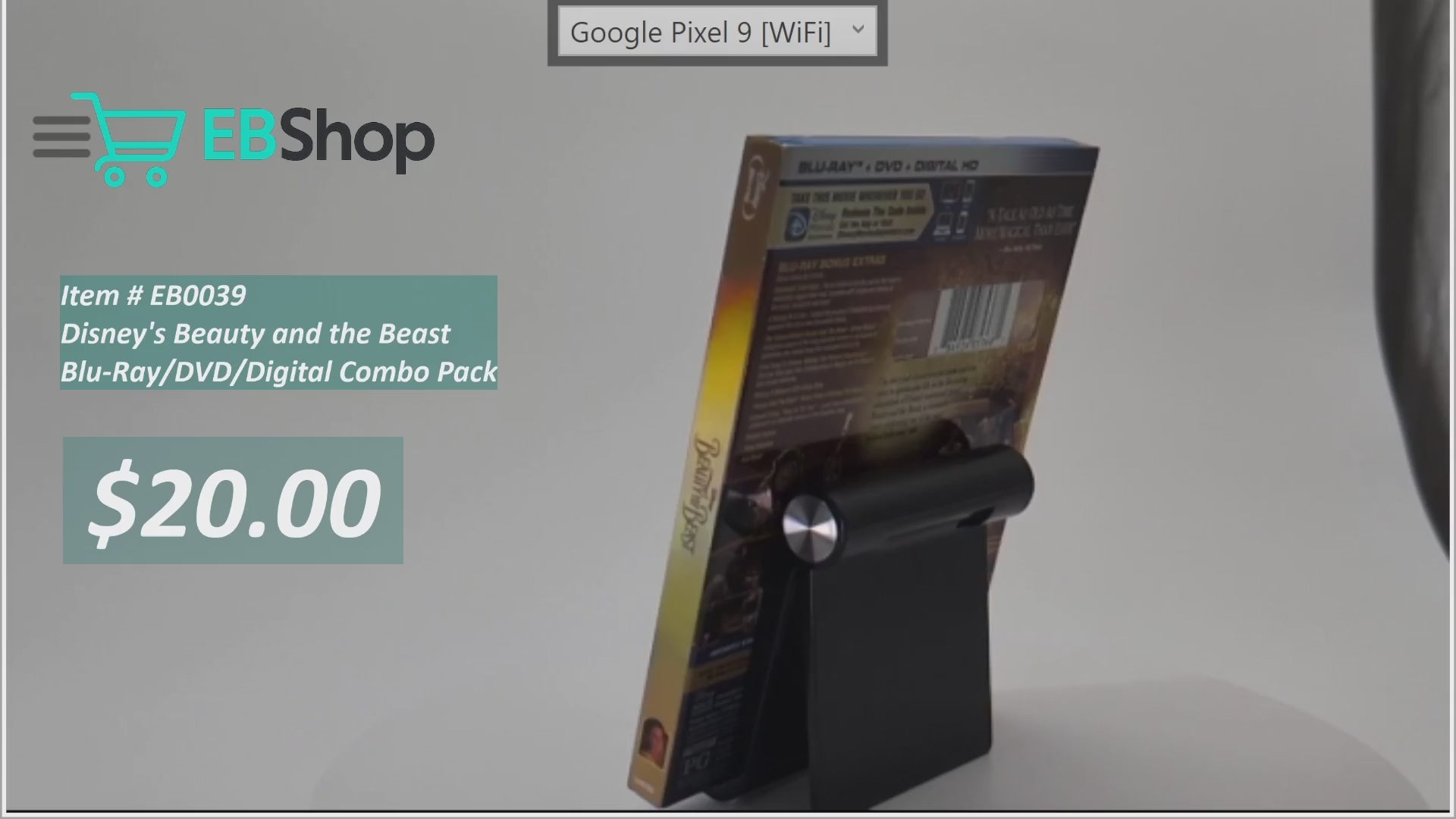 Disney's Beauty and the Beast | Blu-Ray/DVD/Digital Combo Pack