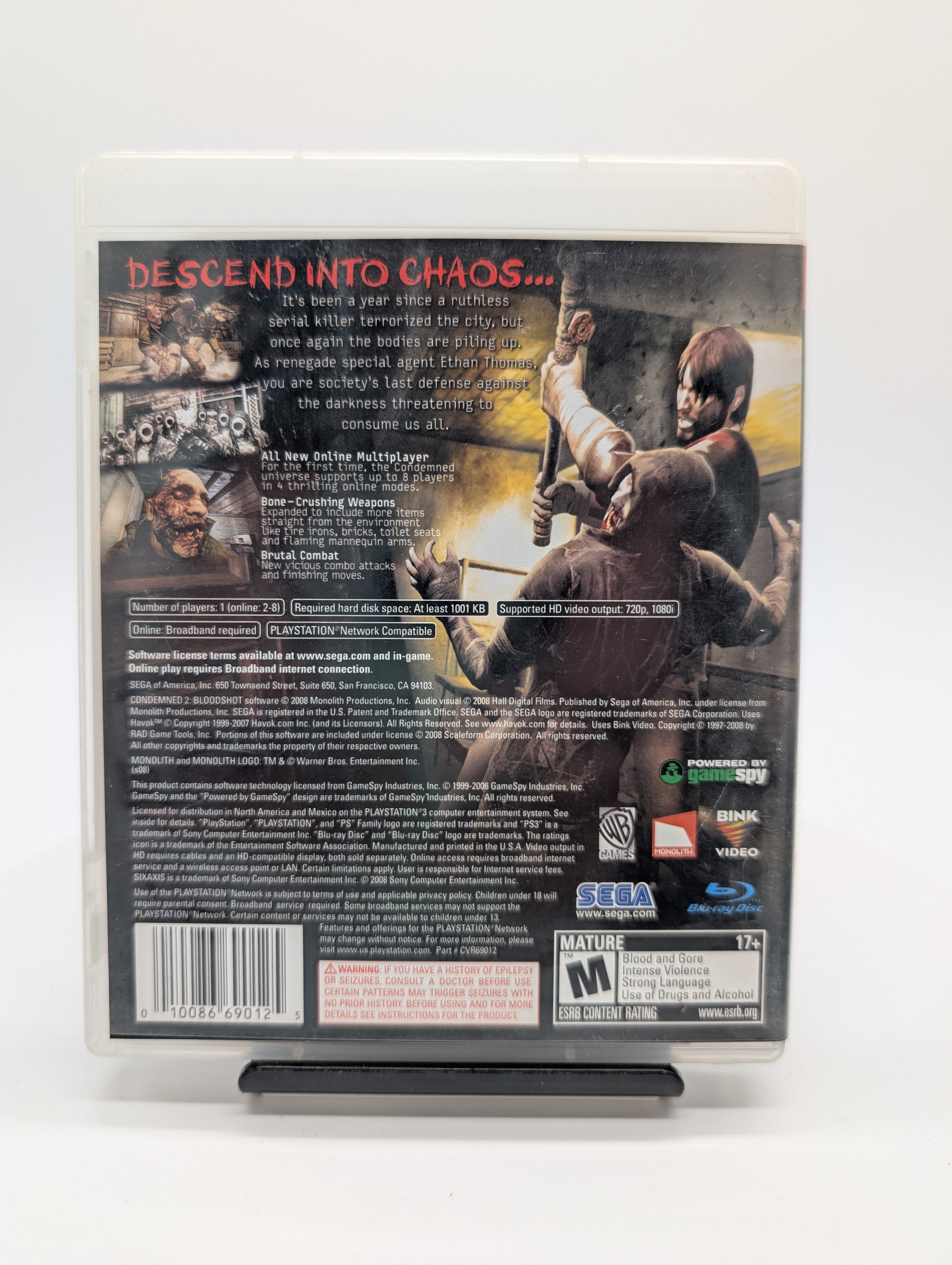 Condemned 2: Bloodshot (PlayStation 3)