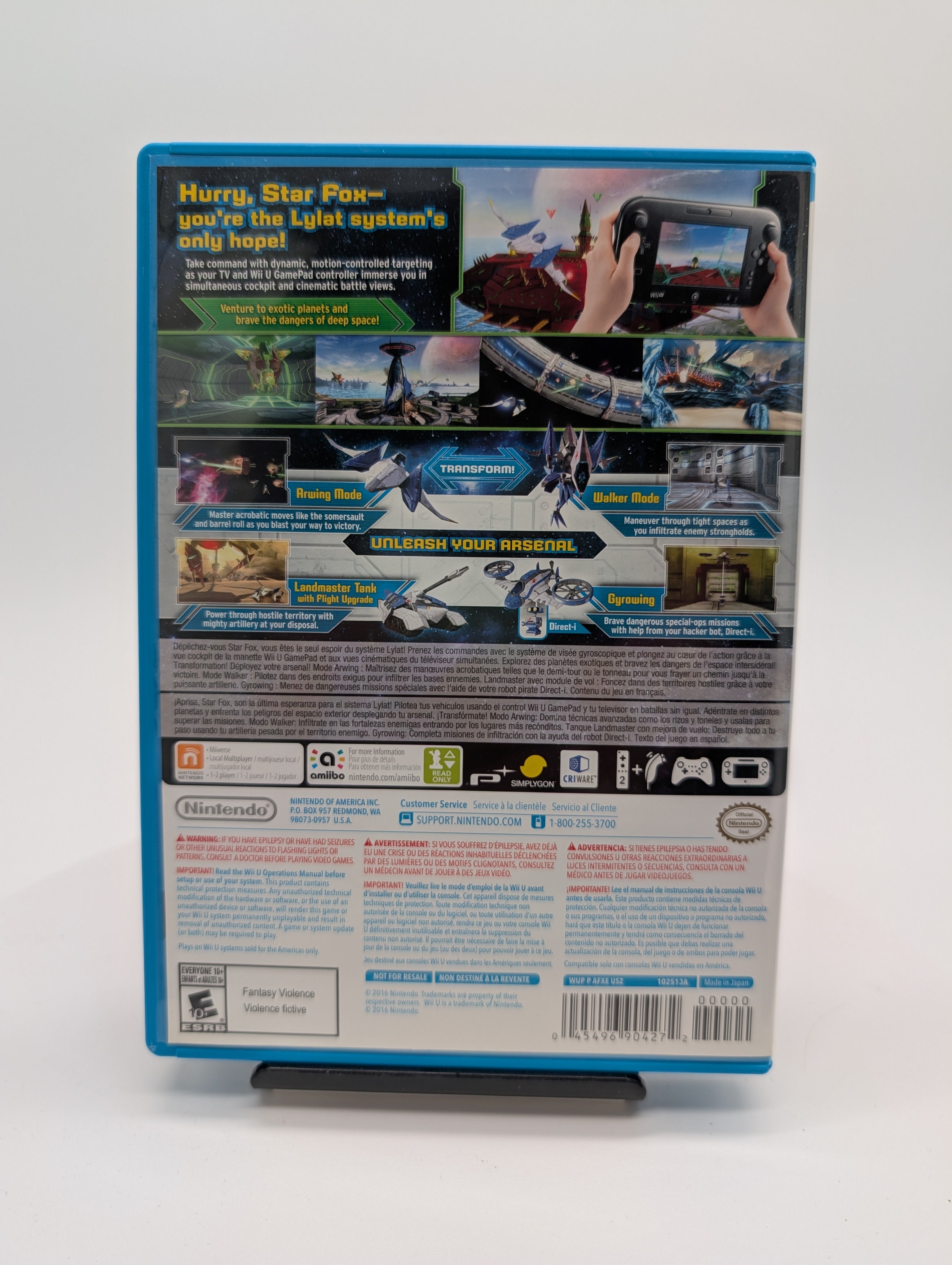 StarFox Zero / StarFox Guard Combo Pack (Wii U)