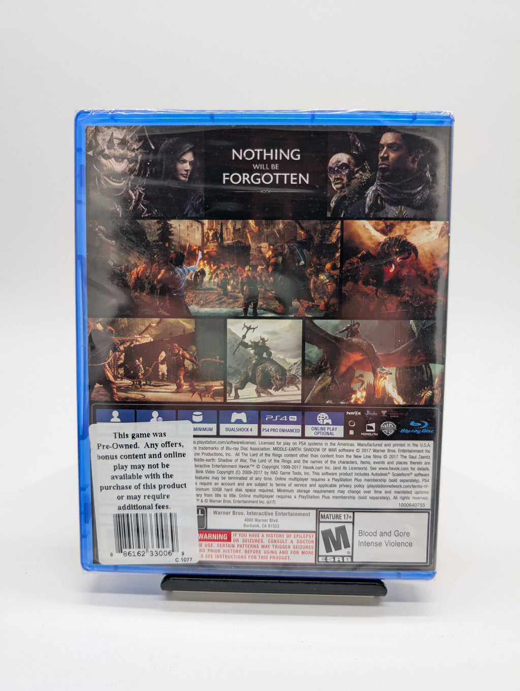 Middle-earth: Shadow of War (PlayStation 4)
