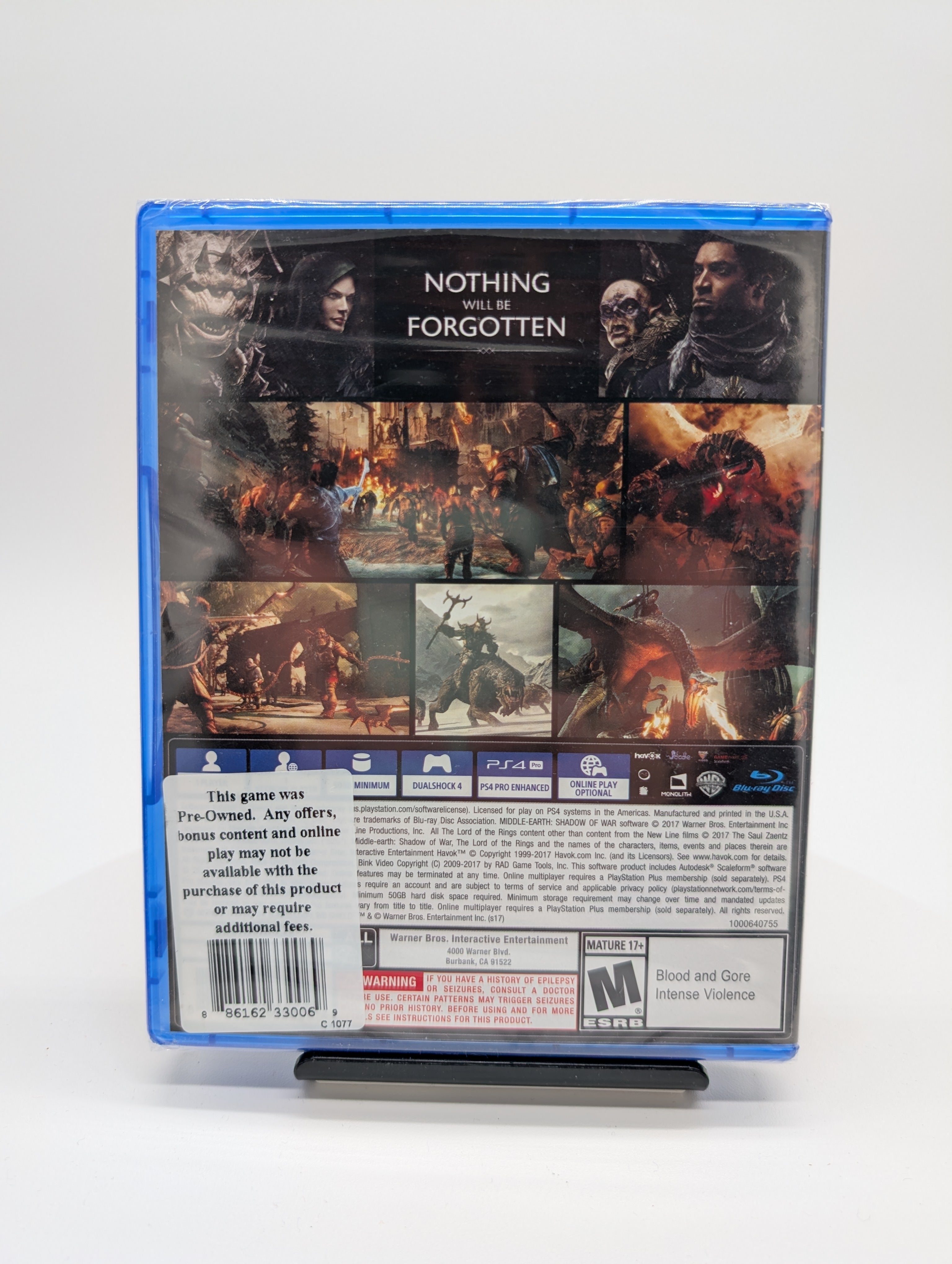 Middle-earth: Shadow of War (PlayStation 4)