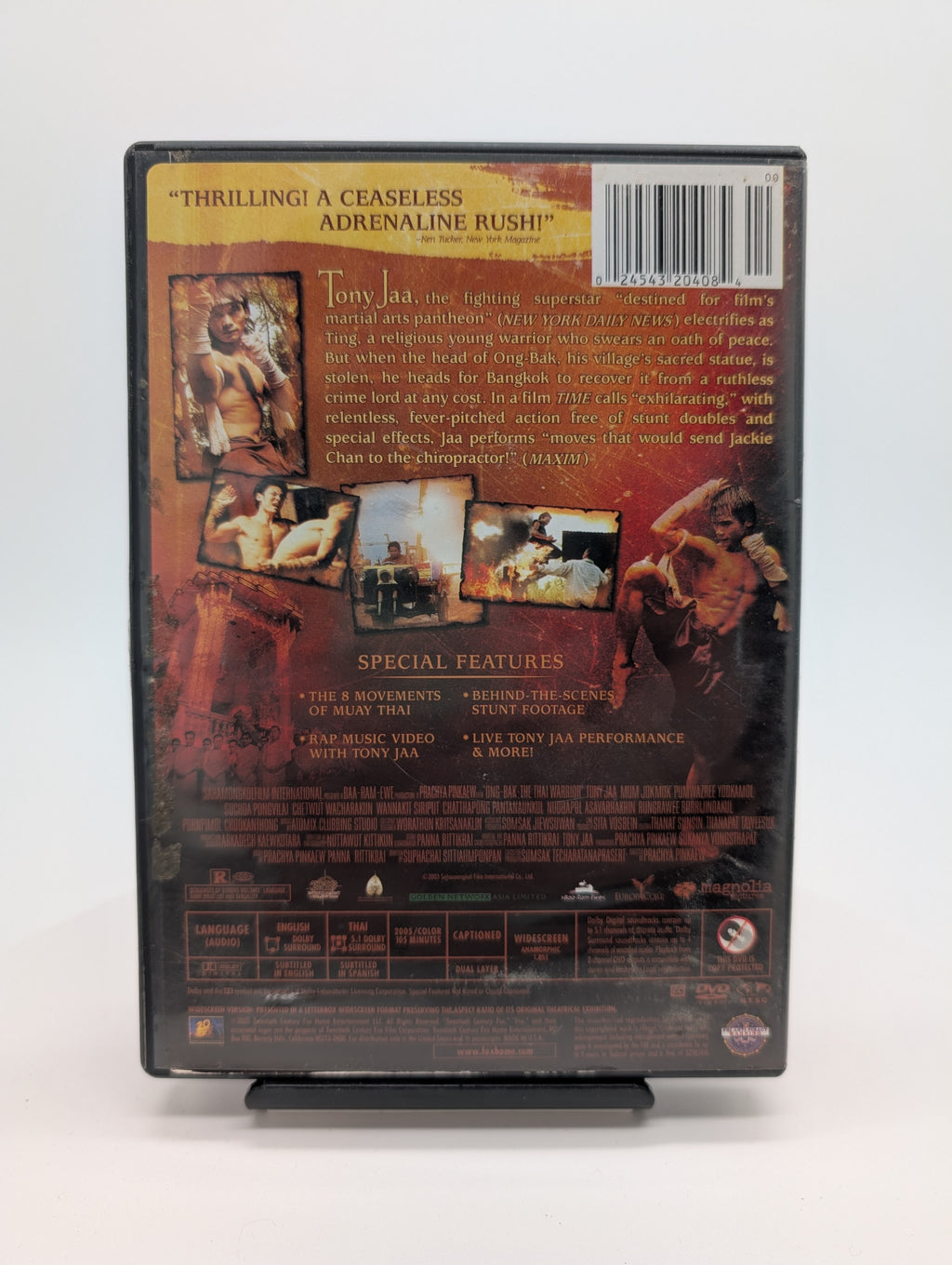 Ong-Bak The Thai Warrior (DVD)