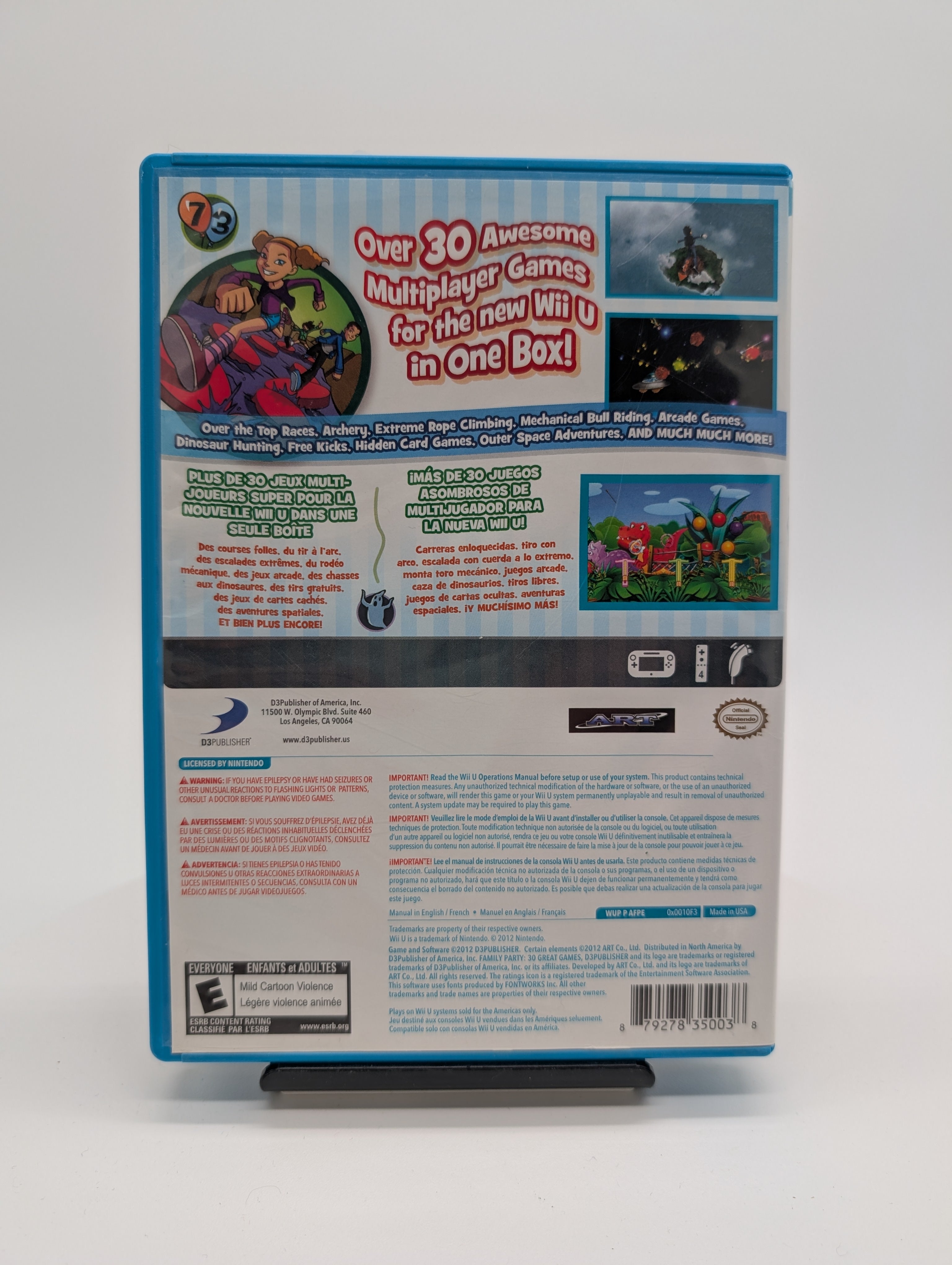 Family Party 30 Great Games - Obstacle Arcade (Wii U)